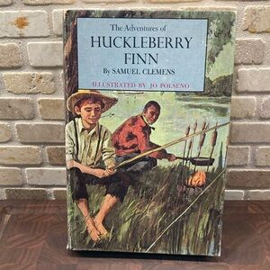 Vintage 1963 The Adventures of Huckleberry Finn by Samuel Clemens
